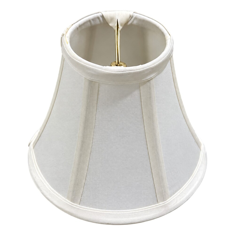 Vintage Classic Style White Fabric Bell Lamp Shade